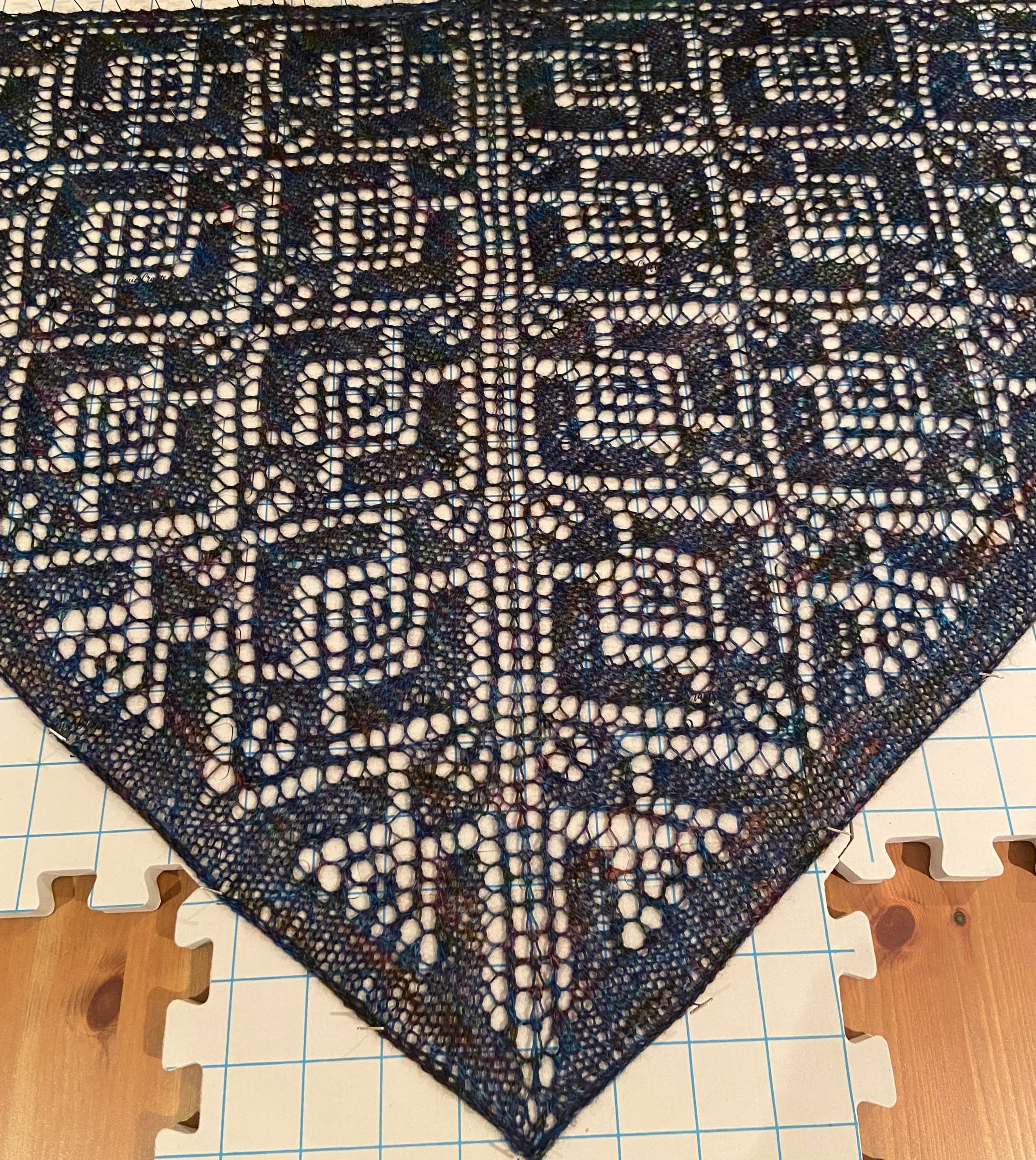 Geometric Shawl